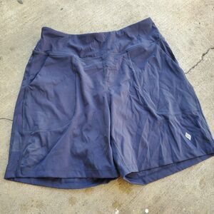 Women's Santiny Blue Athletic Shorts Size Medium NWT